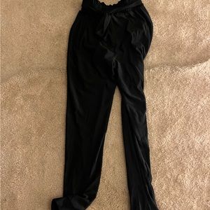 mudd tie front joggers